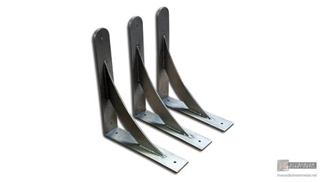 custom metal shelf fabrication|stainless steel shelving brackets.